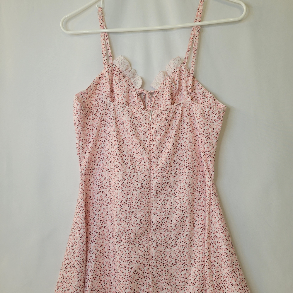 CBR Pink Floral Mini Dress - Picture 3 of 4